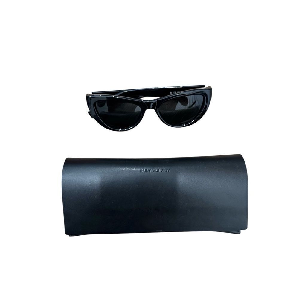 SAINT LAURENT Script Cat Eye Sunglasses, 53mm - Picture 13 of 14